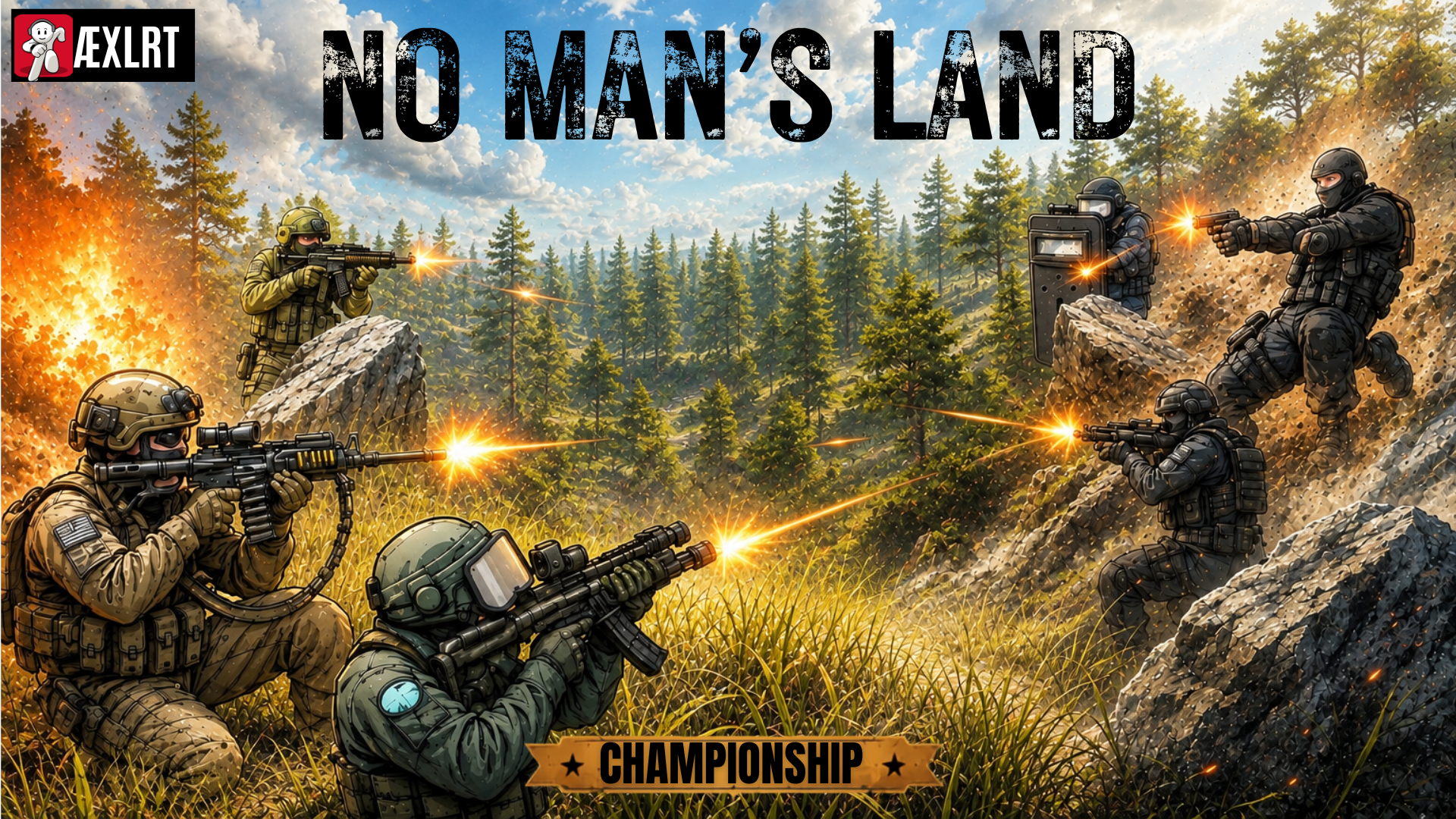 No Man's Land - 20 Player Team Game, 10v10