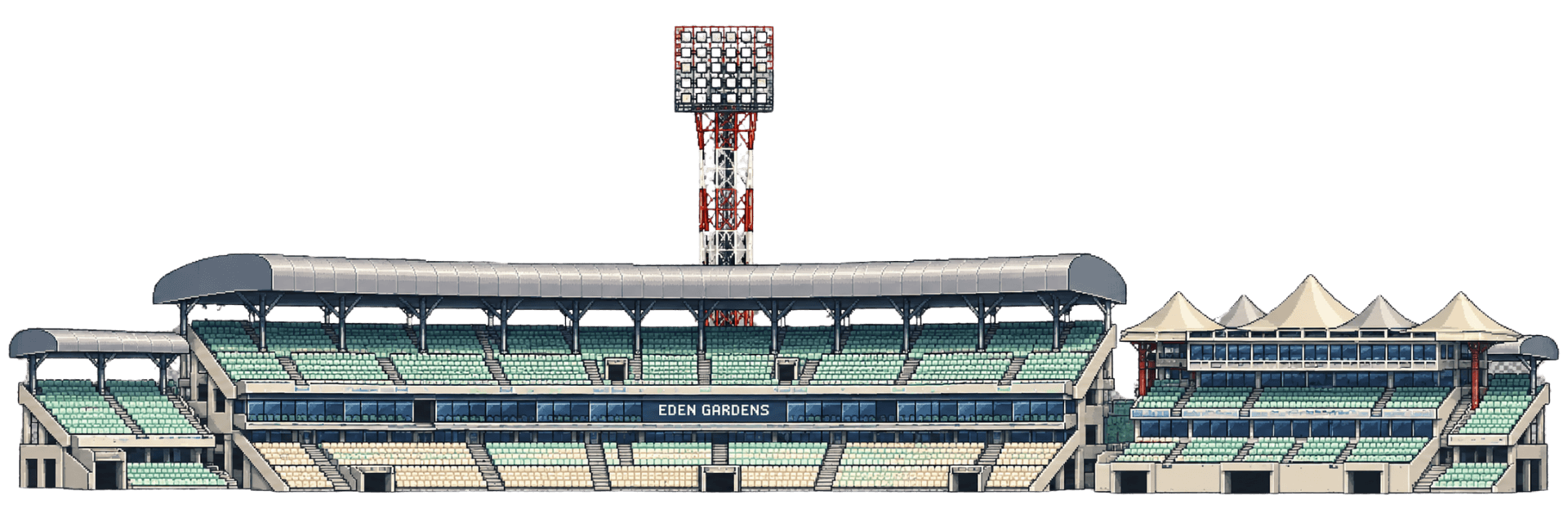 Eden Gardens in the Aparajita journey