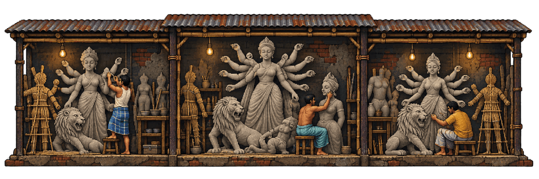 Kumartuli in the Aparajita journey